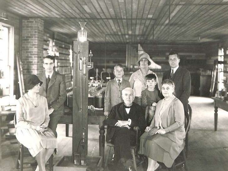 Thomas Edison family