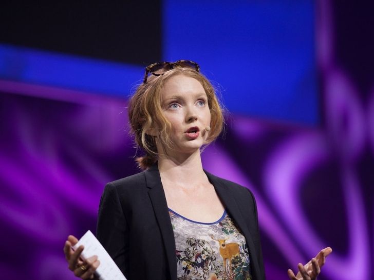 Lily Cole as speaker